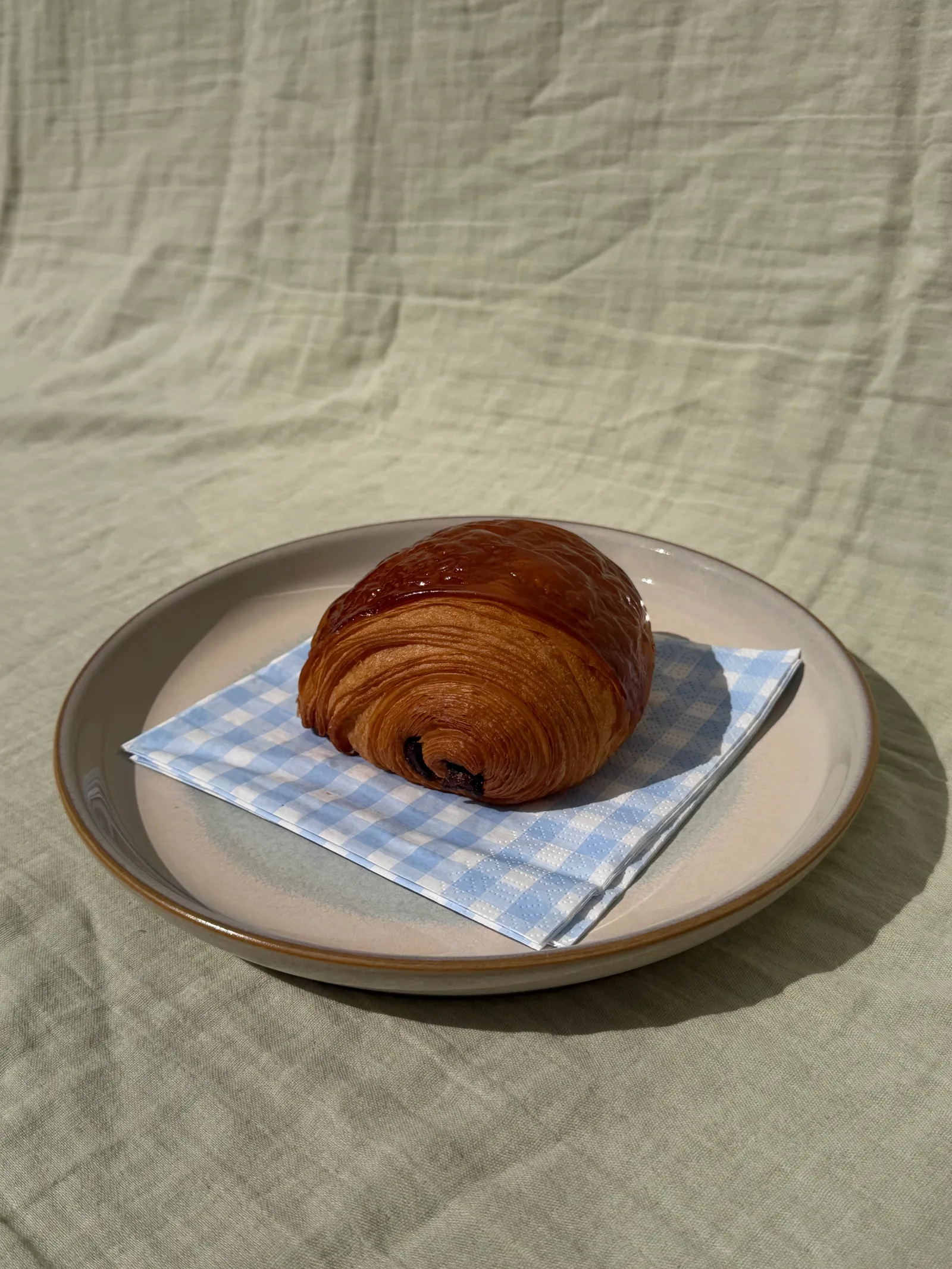 Coffee Pup handmade Pain au Chocolat